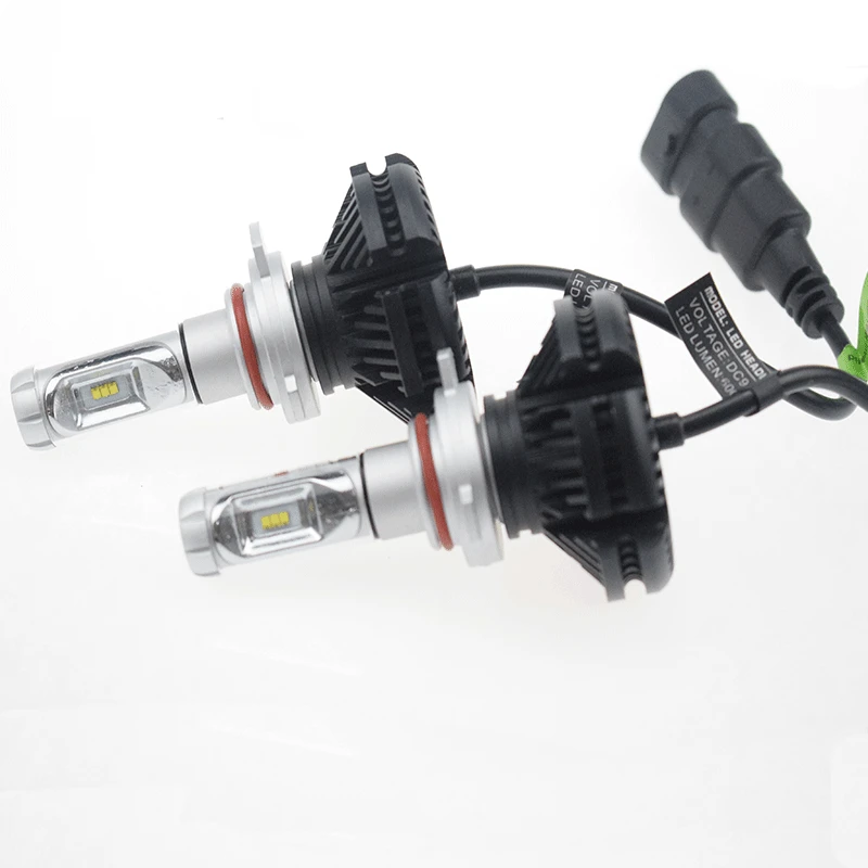 

LDDCZENGHUITEC X3 Car LED Headlight Bulbs H11 9005 H9 H7 H4 50W 6000LM CREE Chips All in one CSP LED Light 3000K 6500K 8000K 12V