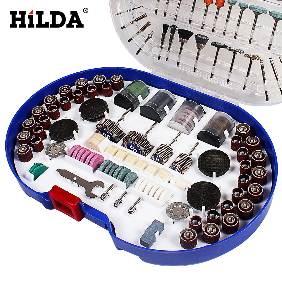 Best HILDA 276PCS Rotary Tool Bits Set For Dremel Rotary Tool Accessories for Grinding Polishing Cutting Abrasive Tools Kits