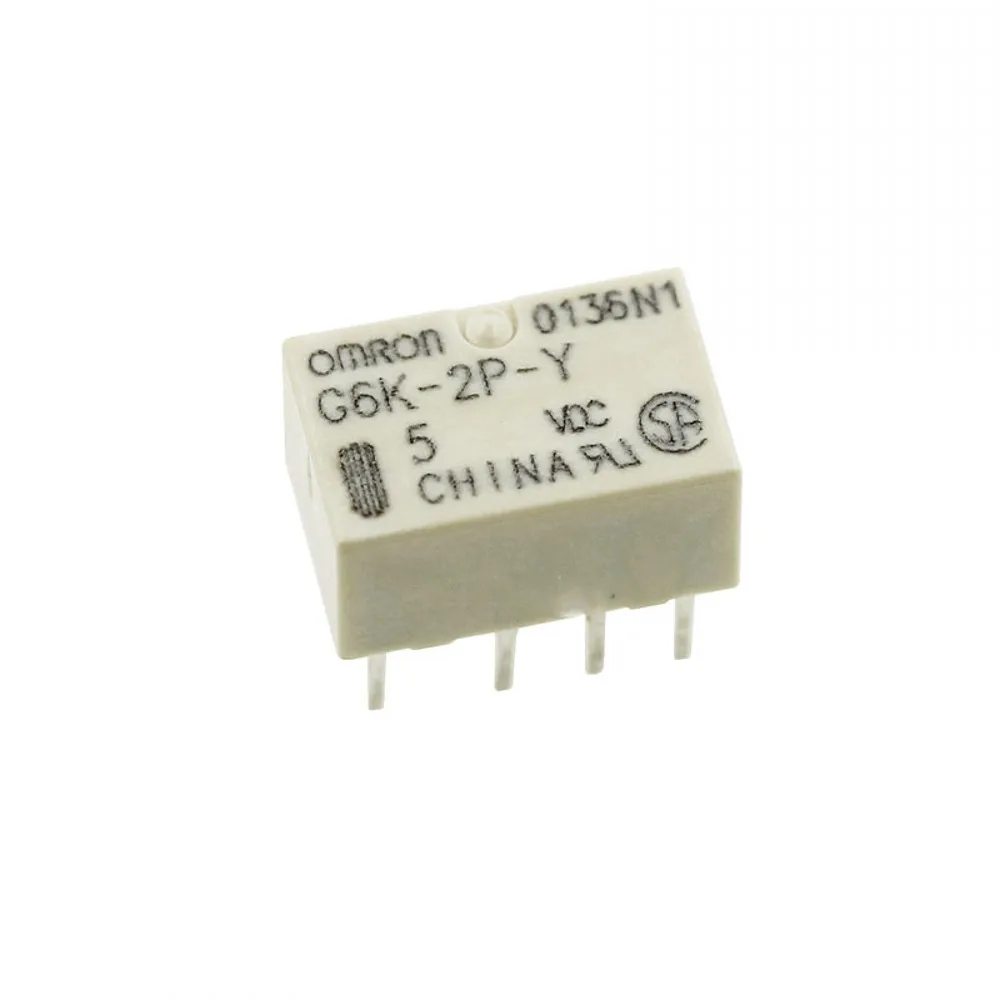 10 шт. реле сигнала DIP 8pin для Omron 5 в пост. Тока 12 В 24 1. Тока|Реле| |
