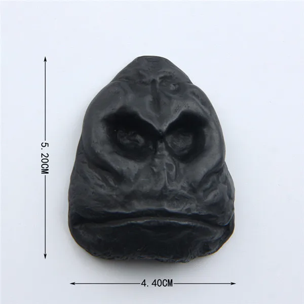 Cute Funny Pet Nose Rabbit Cat Pig Ape Bulldog Animal Fridge Magnet Figure toy - Ape