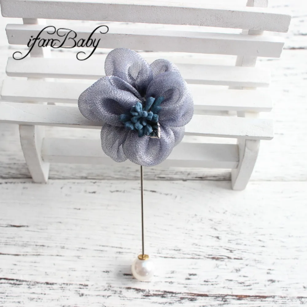 

Boutique flower Brooch for kids Men Female suit party wedding flower brooch clip lapel pins