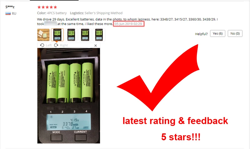 100% New Original NCR18650B 3.7 v 3400mah 18650 Lithium Rechargeable Battery For Flashlight batteries Turmera for panasonic ncr18650b battery 3400mah 08