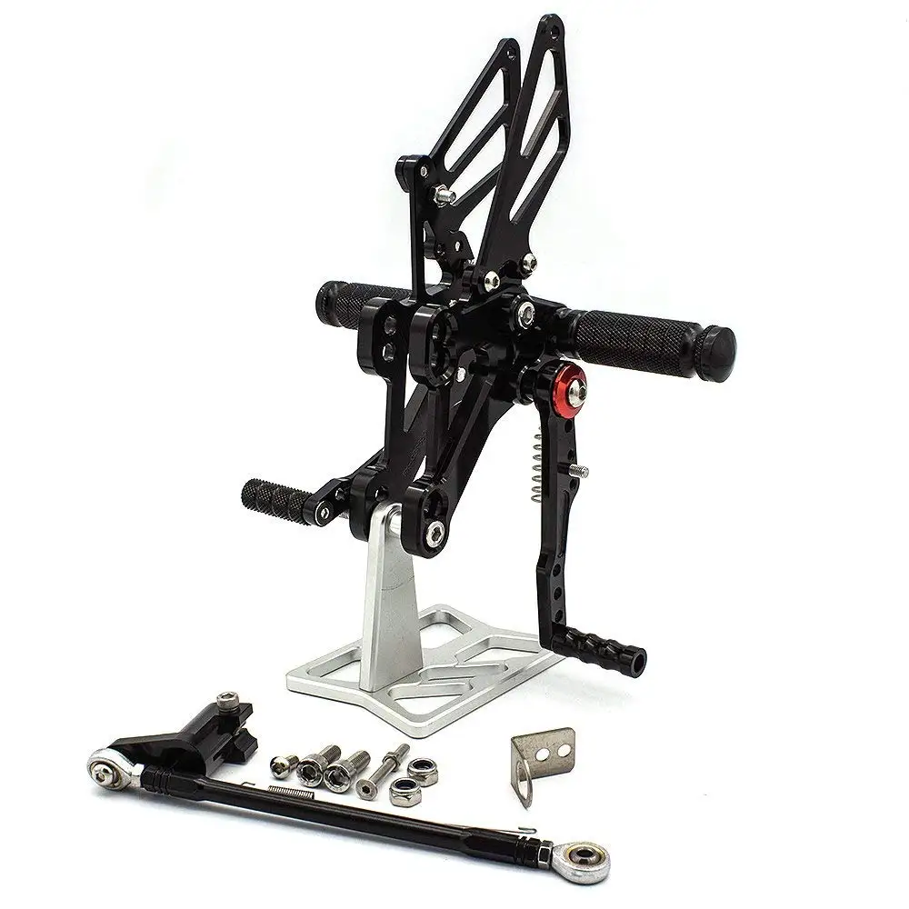 

For Honda CBR650F 2014-2017 CNC Adjustable Rearset Motorcycle Accessories Foot Rests Foot Pegs CBR 650F 2015 2016 Footrests