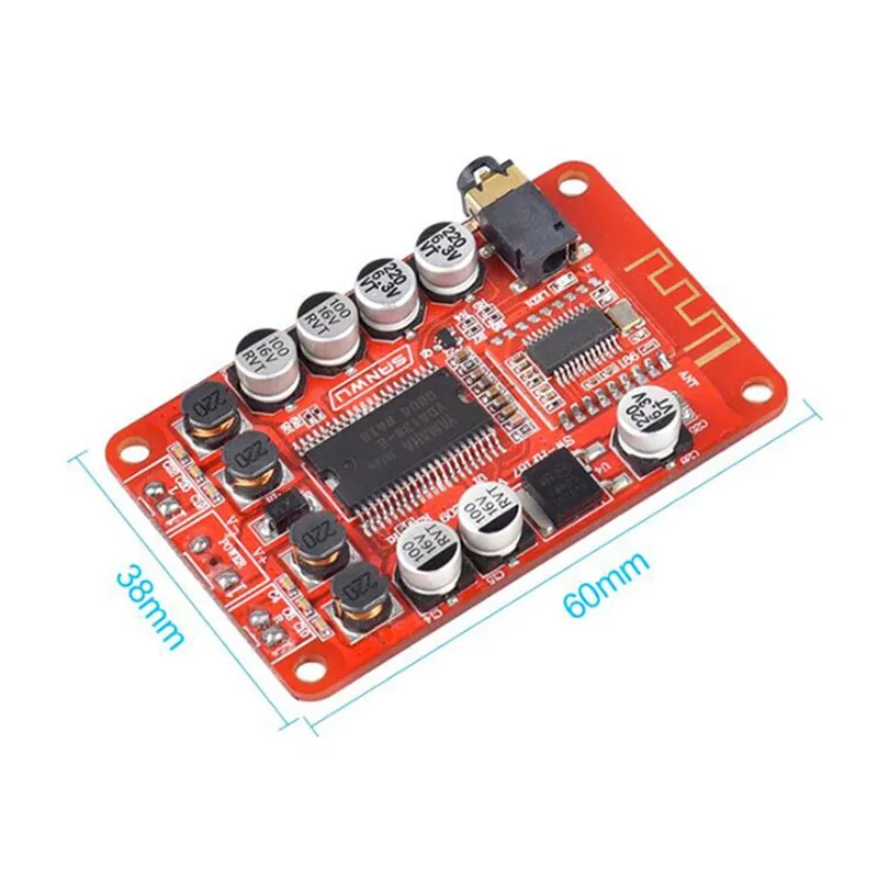 DC 12V TDA7377 аудио усилитель мощности стерео 2 0 ch 40w + RCA тройной бас