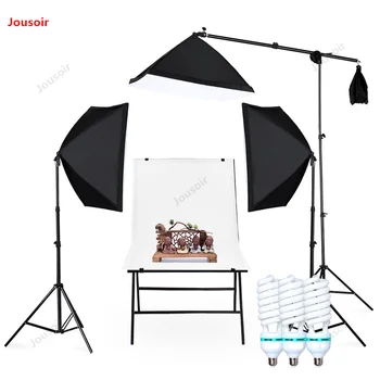 

LED Photo Lamp Studio Indoor Still Life Shooting Table Set Jewelry Shooting Props Soft Light Box Lights CD50 T07