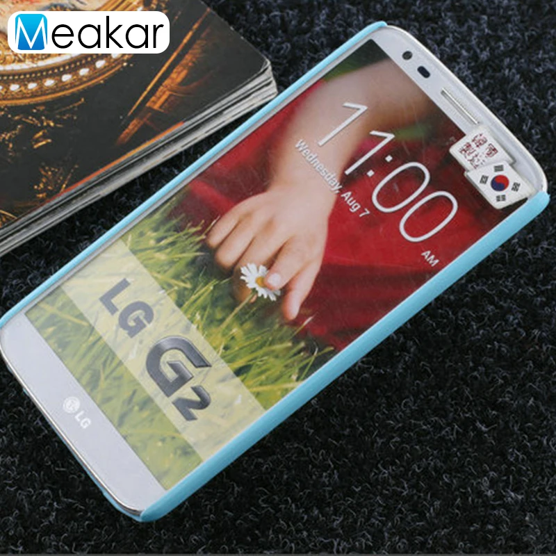 Матовый пластиковый чехол 5 2 дюйма для Lg G2 D802 D801 F320 лента на заднюю панель
