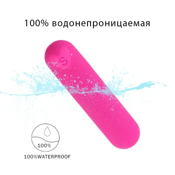 Powerful Mini Bullet Vibrator Clitoris Stimulator Vagina Massage G Spot Dildo Vibrator Adult Sex Toys for Women Masturbation 6