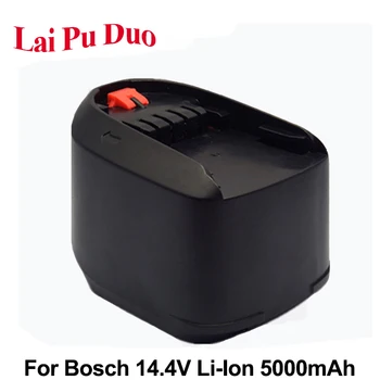 

14.4V 5.0Ah Li-Ion Replacement Power Tool Battery For Bosch: 2 607 335038, 2 607 336 037, 2 607 336 038, 2 607 336 194