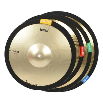 

14 16 18 20 Inch Cymbal Mute Circle Ring Drum Set Hi-hat Practice Silencer 4 Size Optional
