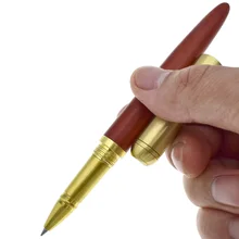 Red Sandalwood Wood Gel Pen 0.5 mm Black Ink with Brass Cap Gel Pen for Office Writing Gift Joy Corner цена Red Sandalwood Wood Gel Pen 0.5 mm Black Ink with Brass Cap Gel Pen for Office Writing Gift Joy Corner цены онлайн