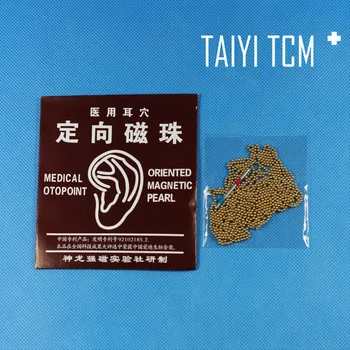 

free shipping ear beads 1000 pcs zhonghua magnet ear bead megenetic ear press seed Auricular Vaccaria