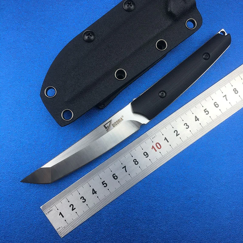 Лучший LEMIFSHE DICORIA Slay VG 10 лезвие G10 ручка тактический нож с неподвижным клинком охотничий нож Kydex оболочка выживания уличные ножи инструменты