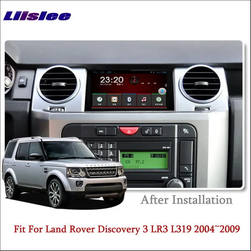 Discount Liislee Car Android Multimedia For Land For Rover Freelander Discovery 3 LR3 L319 Radio BT Stereo GPS Map Navi Navigation System 5