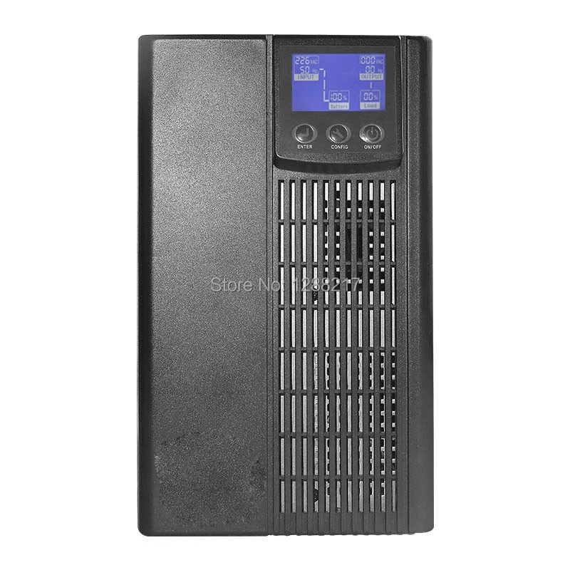 2000VA 1600 Вт UPS онлайн внешний 72VDC Аккумулятор для 220AC 50 гц жк-дисплей Чистая синусоида источник бесперебойного питания для компьютера