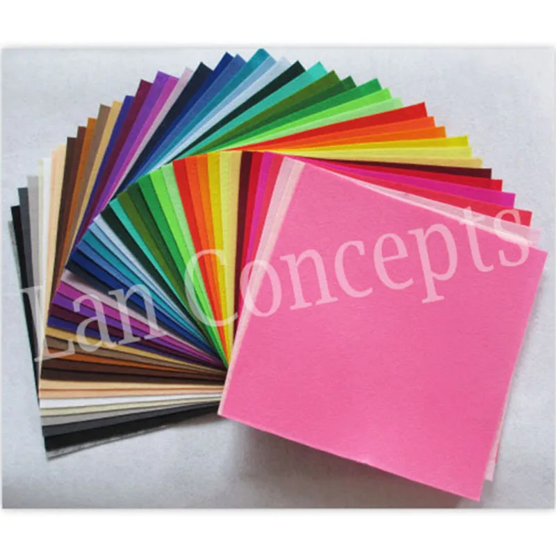 polyester felt fabric sheet 44 colors 1