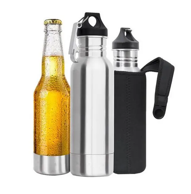 12oz Beer Bottle keeper Cooler Insulator Stainless Steel Bottled Beer