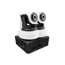 2CH 960P 1.3MP IP Camera PTZ System Pan Rotate CCTV Outdoor Security HD Video Network P2P Surveillance 8CH Mini NVR Camera kit