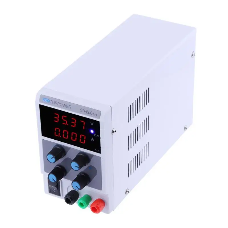 

0-60V 0-3A 180W 4 Bit Digital Display Adjustable DC Regulated Power Supply 110/220VAC switching Stabilized Voltage Supply