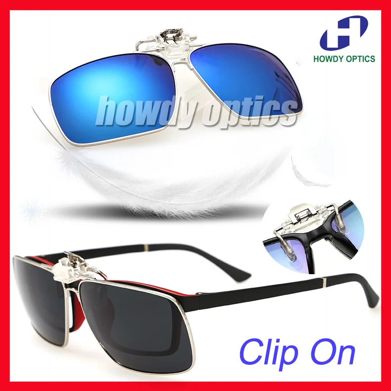 

Free Shipping 10pcs C013 Square Metal Driving Poliot Eyewear Glasses Sunglass Polarized Clip On Sunglasses -8 optional colors