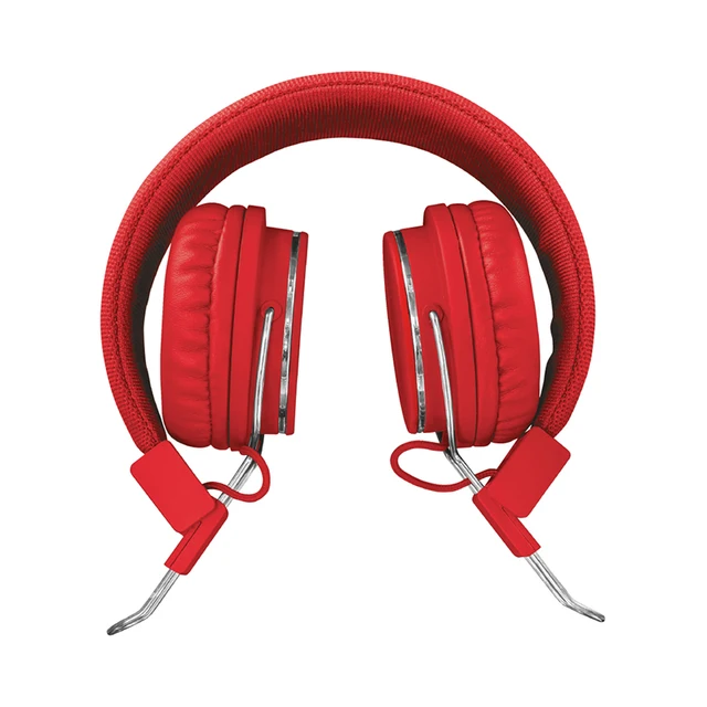 Гарнитура накладная Trust Ziva 21822, цвет: красный