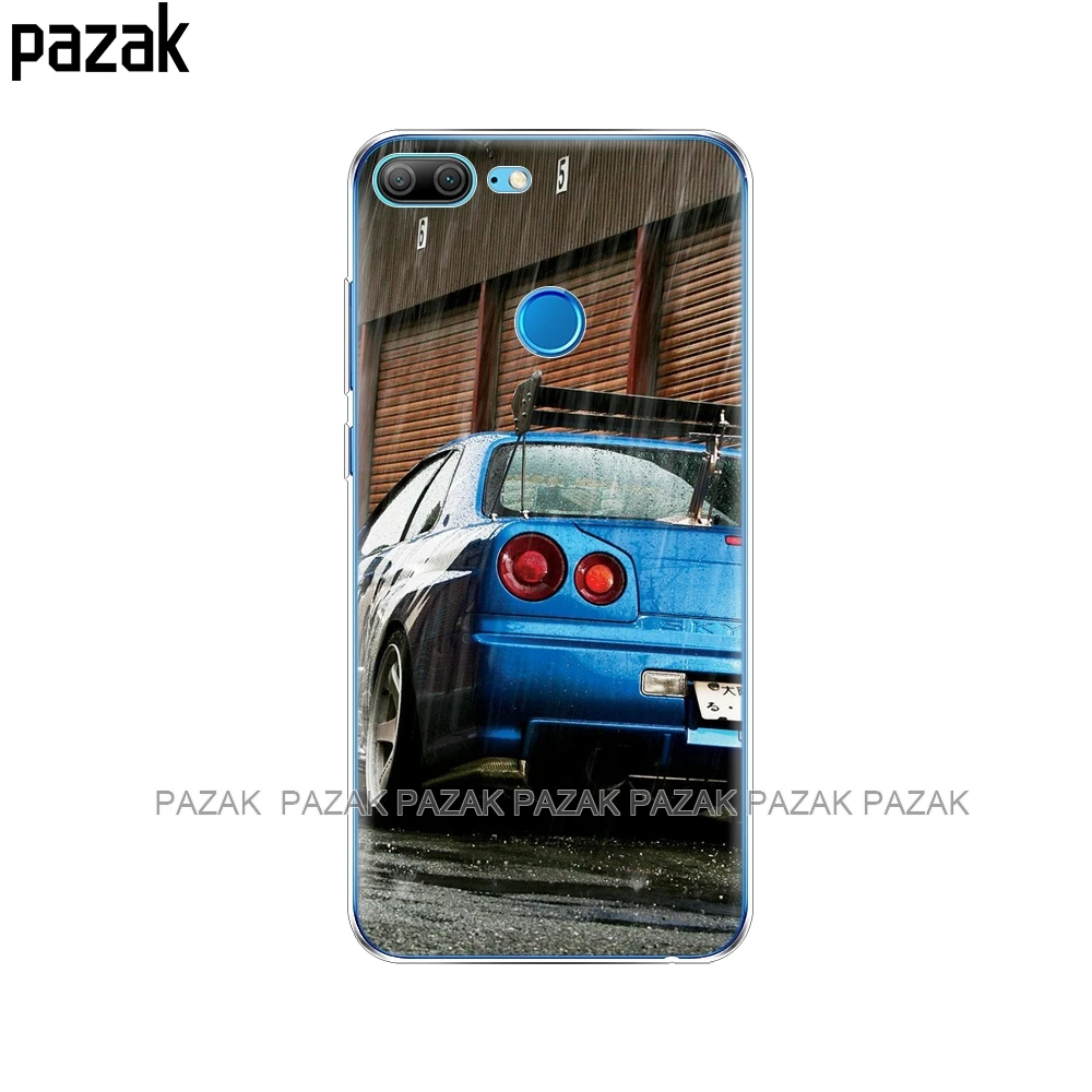 Силиконовый чехол для Huawei Honor 10 V10 3c 4C 5c 5x 4A 6A 6C pro 6X7X6 7 8 9 LITE Мягкий ТПУ чехол бампер крутой спортивный автомобиль дизайн - Цвет: 61499