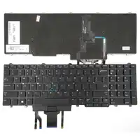 New Laptop Keyboard For Dell Precision M3510 M3520 M7510 M7520 M7720 Latitude E5550 E5570 Series US Backlit Without Frame