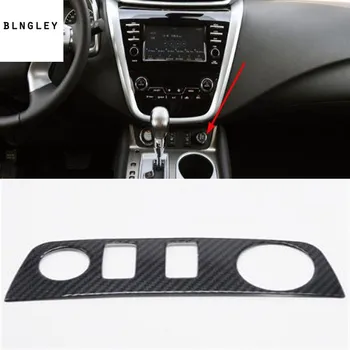 

1pc ABS Carbon fiber grain Cigarette lighter decoration cover for 2015-2018 Nissan Murano car accessories