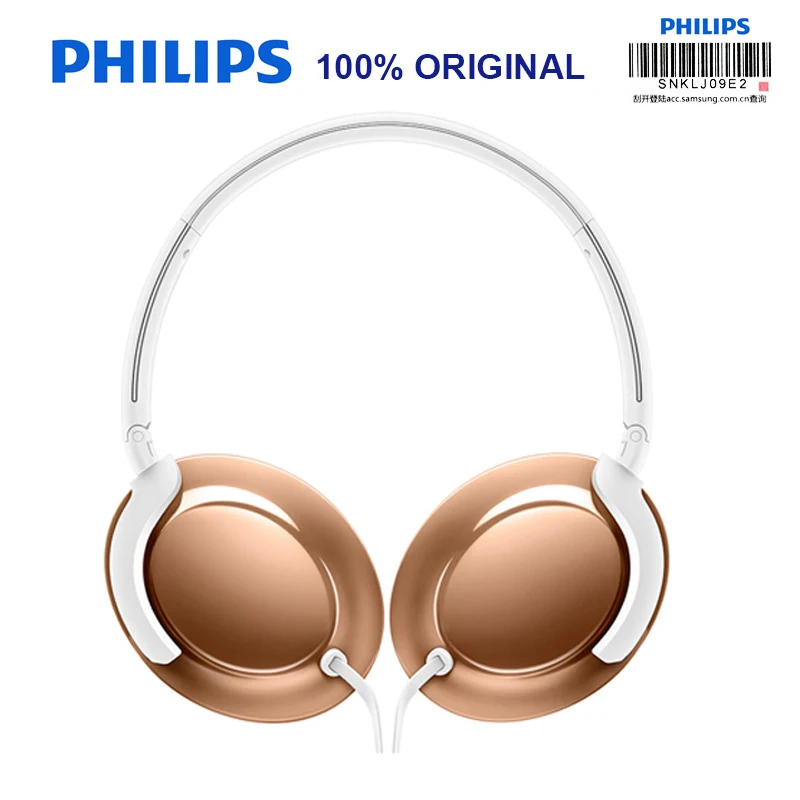 Оригинальные Наушники Philips SHL4805 с басовым шумоподавлением проводные Hi Fi наушники