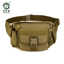 High Quality New Camo Water Repellent Fanny Pack Big Waist Belt Bag Men Travel Wallet Hip Pouch Casual Pillow Waist Packs