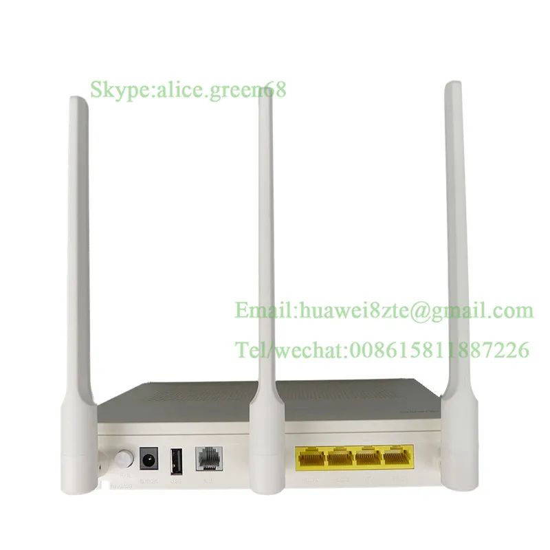 Hua wei 10GE HGU hn8145Q XG-PON ONU маршрутизатор с 4GE+ двухдиапазонный wifi 2,4 ГГц/5 ГГц 3 антенны