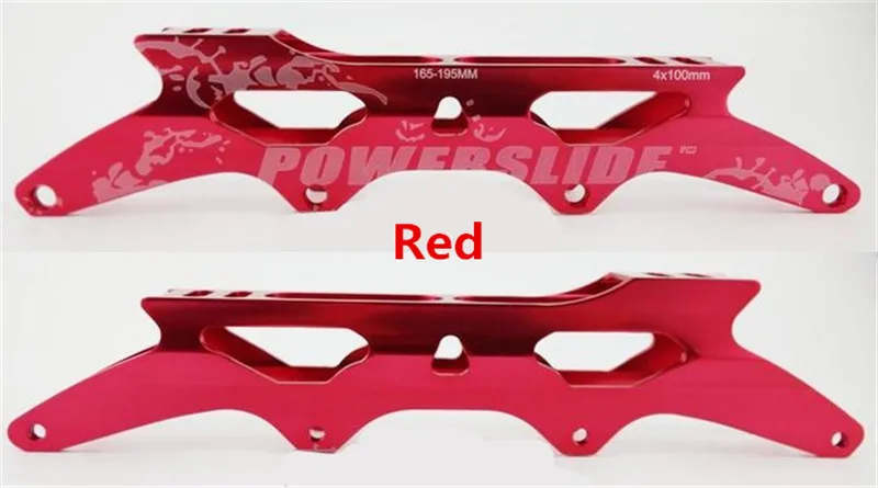Роликовая рама PowerSlide PS S3 для коньков 4 шт. колеса 90 мм 100 110 базовая из алюминиевого