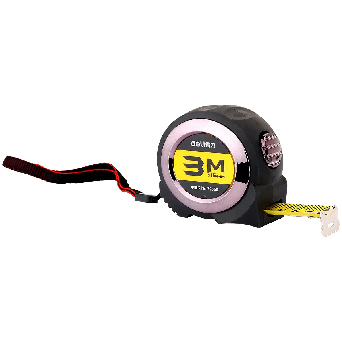 

self-locking steel tape measure tool full coating anti-skid fall resistance 3 metre steel coil rule Office supplies stationery