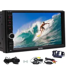 Wireless Backup Camera+EinCar 7” Double Din Android 6.0 Marshmallow Bluetooth Autoradio Multi-Touch Screen Car Audio Receiver