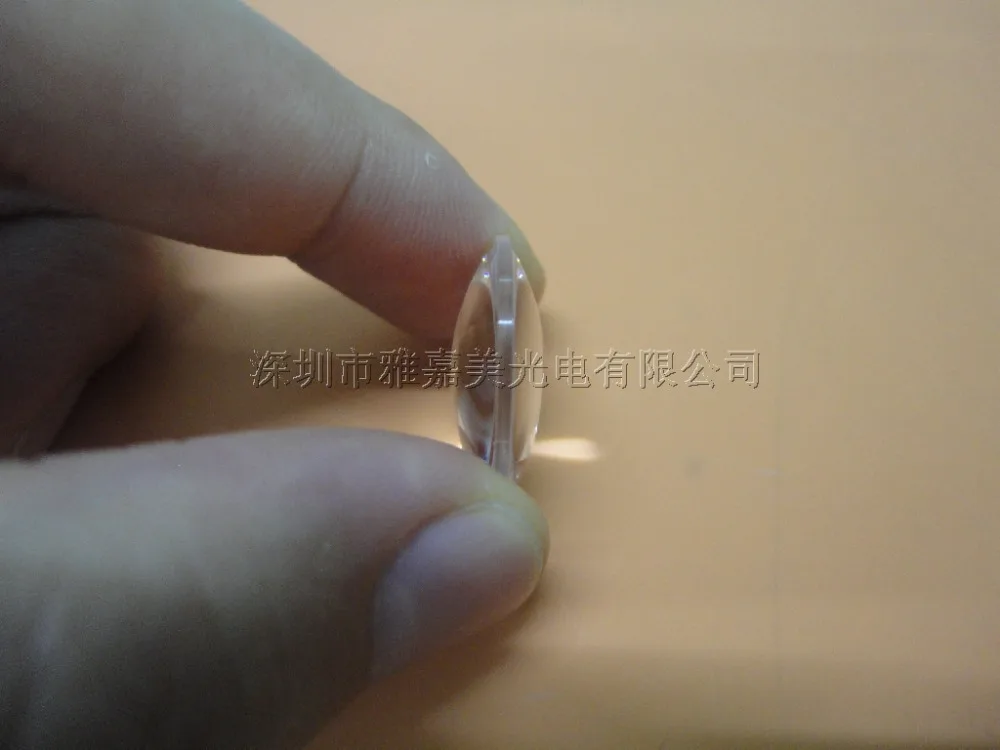 

optical LED lens, Diameter 20.8mm Height 7.3mm Double Convex lens,1W 3W 5W Plastic Lens,Projection optical lens