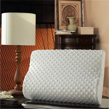 

New Memory Pillow Famous Sleep Neck Pillows For Sleeping Solid With Bubble Super Soft Pillow