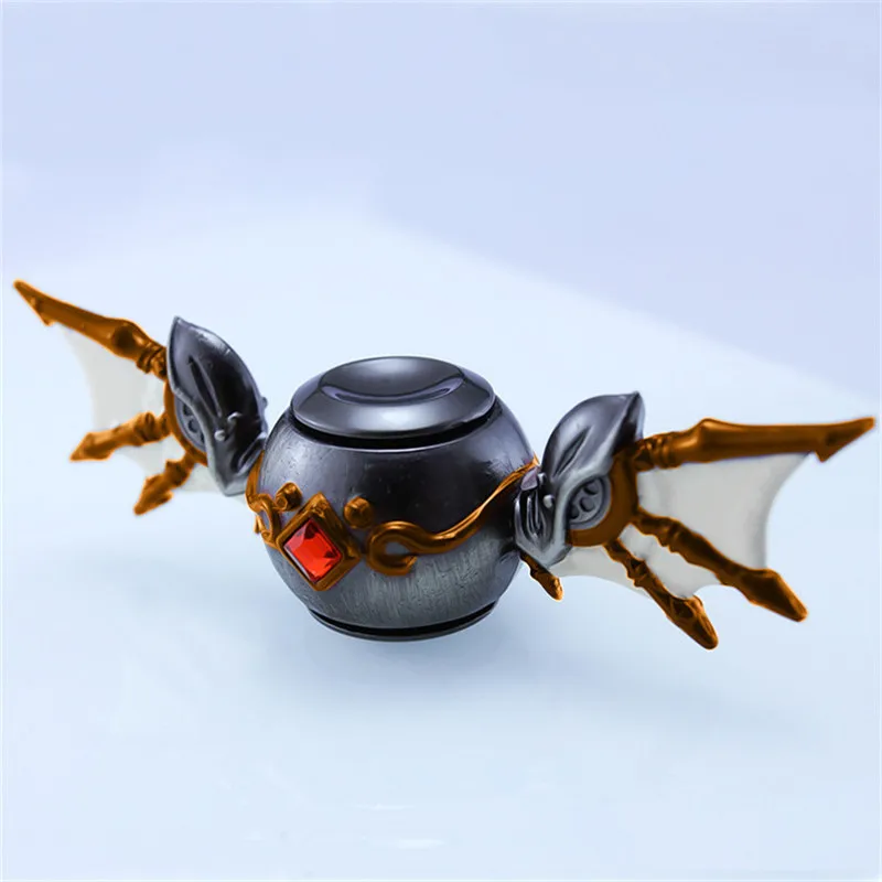

Top Beyblade bat Fidget Spinner Metal Hand Spinner Cupid Devil Wings Fidget Toys Top Finger Spinner Spinning Anti Stress kid toy