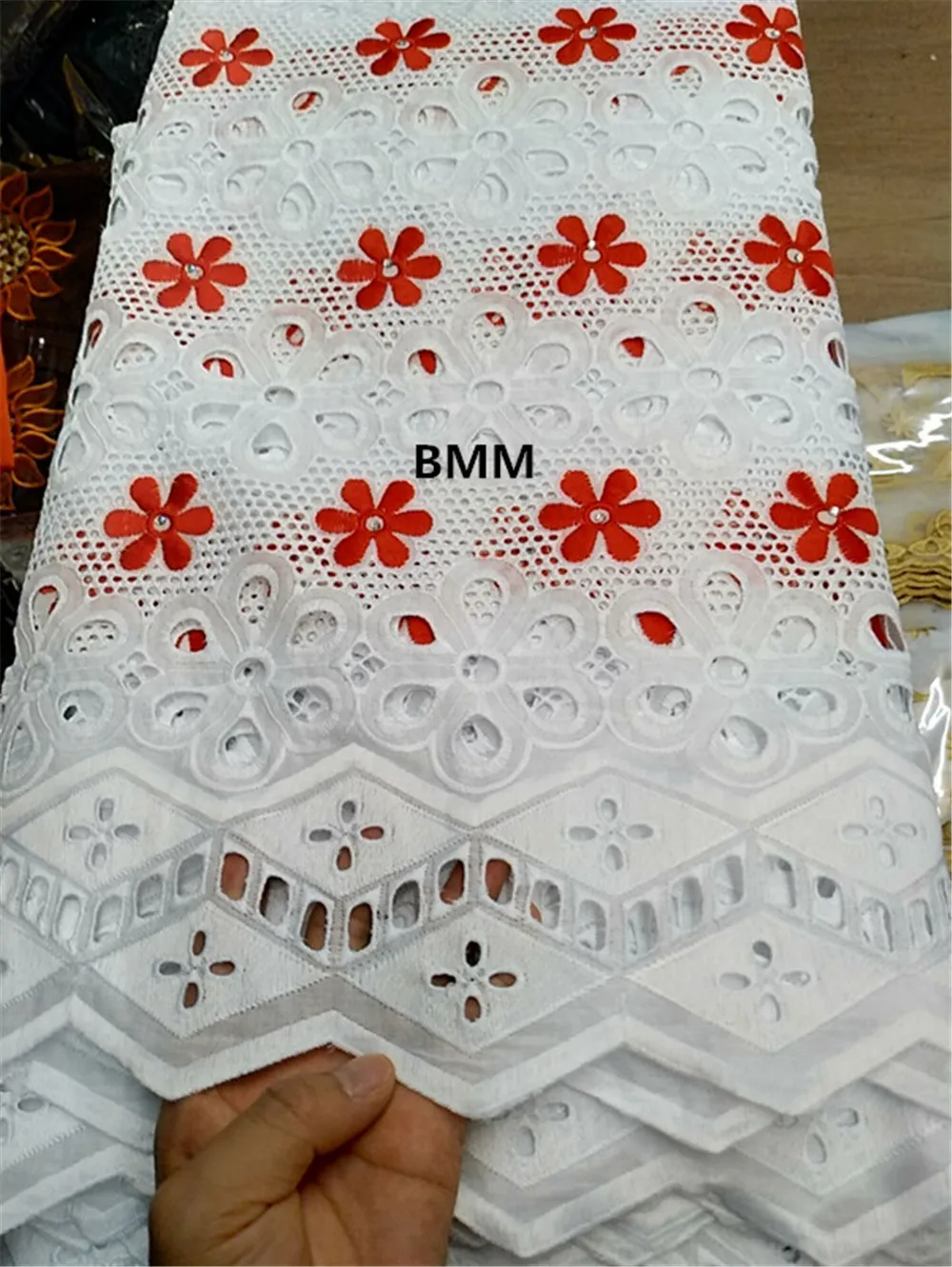 

swiss voile lace in switzerland high quality 2019 dubai fabric 100%cotton dry lace fabric robe dentelle for sewing 5yard/lot