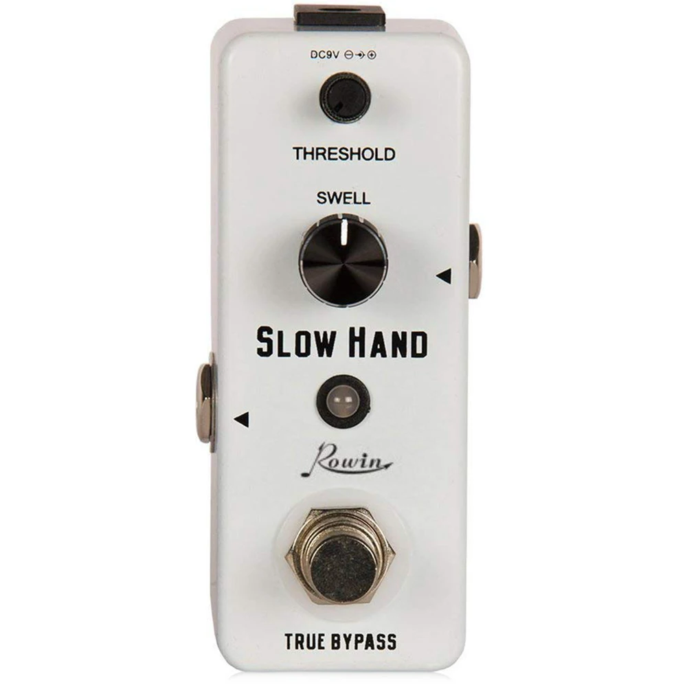 

ROWIN LEF - 326 Guitar Effects Durable Slow Hand Effects Pedal True Bypass Design Minimizes Tone Loss