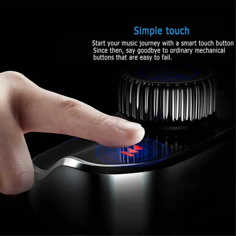 VicTsing Wireless Bluetooth Car FM Transmitter Mp3 Player 5V 3.1A Car Hands-free Dual USB Touch Screen Red Screen Car MP3 Kit    (12)