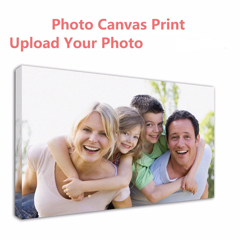 

Customized photo Prints Painting Canvas Your Photo Turn Into On Canvas - Customized as Gallery Artwork Wrap For Wall Print Decor