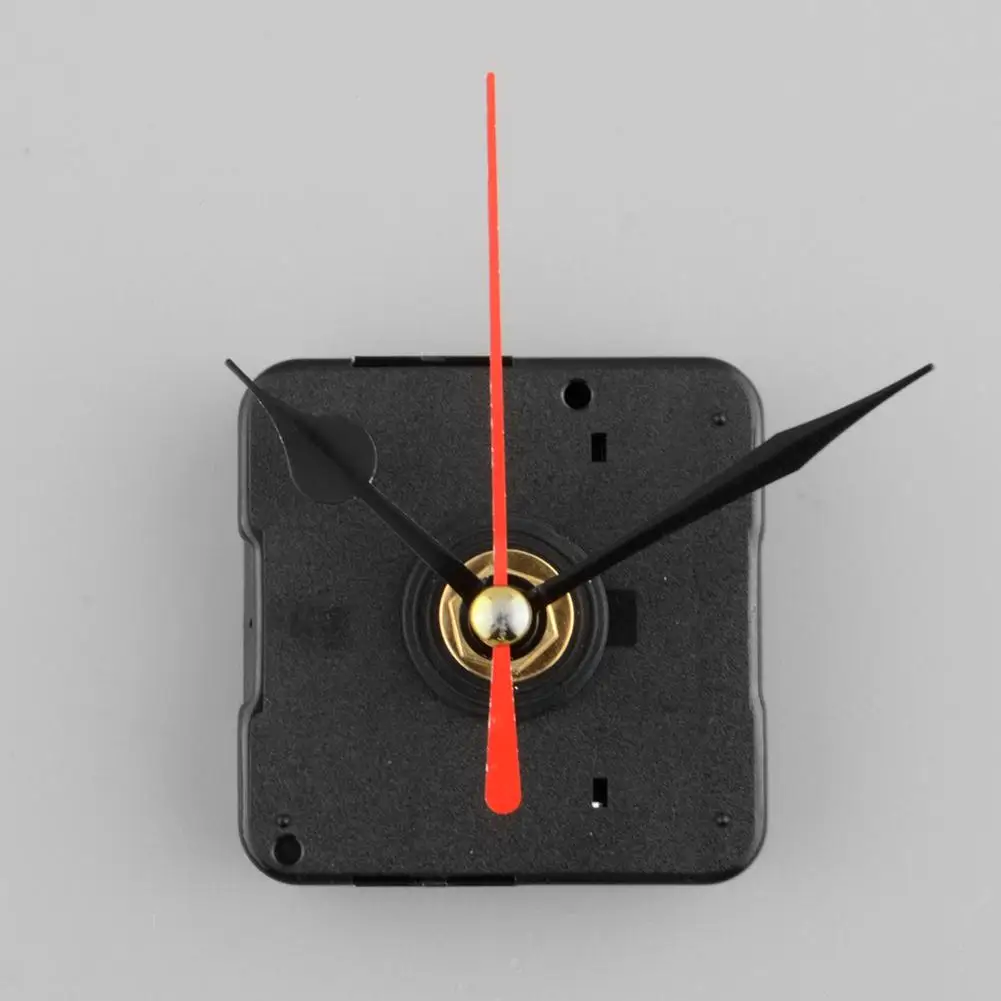 Бесшумные часы, кварцевый механизм, красный и черный, ручная часть, набор инструментов для ремонта, настенные часы, часы, механизм, часы, запчасти, наклейка на стену