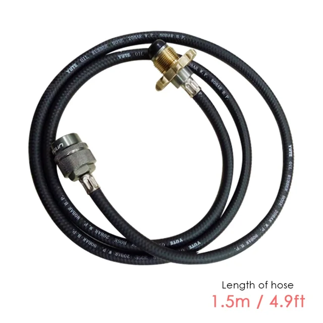 1.5M/3.0M Propane Conversion Hose LPG Grill Adapter Stove Connector LPG Hose Conversion Outdoor
