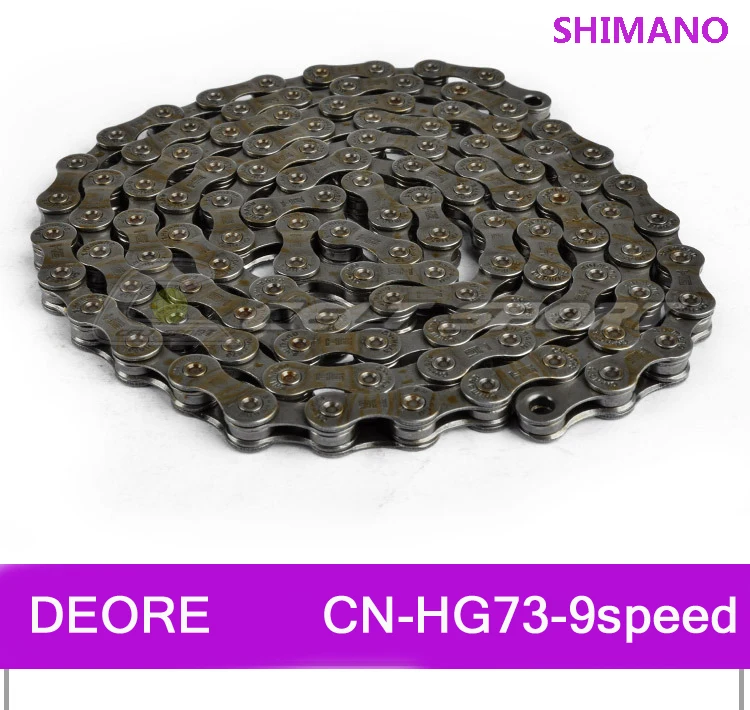 SHIMANO DEORE MTB горный велосипед HG73-9 9 Скорость 116 Ссылка Инструмент для демонтажа цепи