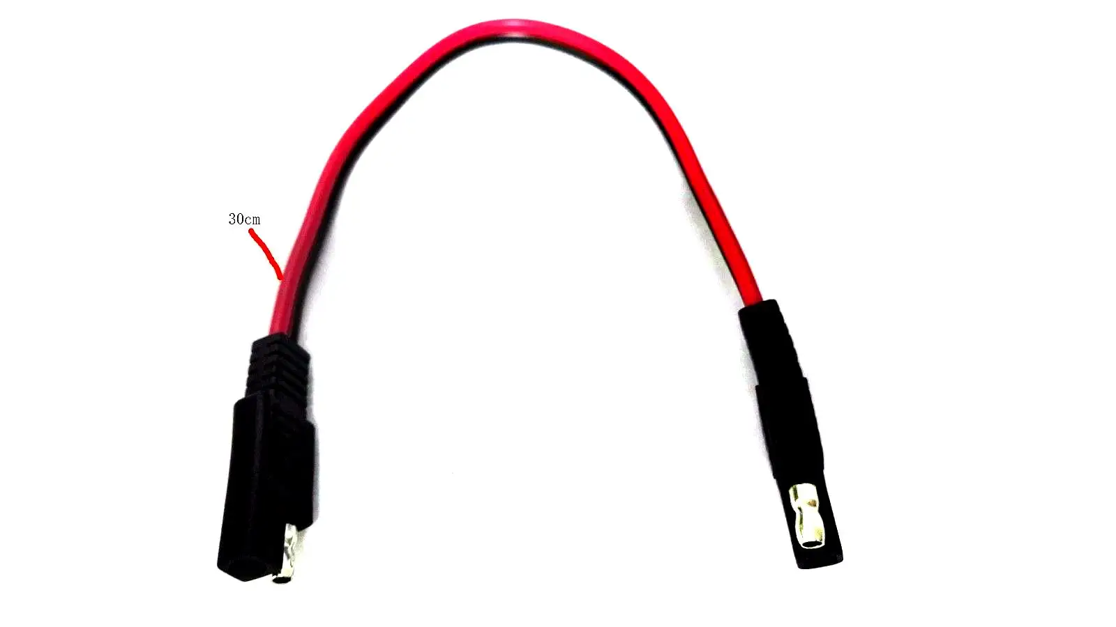 

1pcs 30CM Cable 14AWG SAE to SAE DC Power Automotive CONNECTOR
