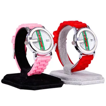 

Jewelry Display Stand Bracelet Show Shelf Holder Bracelets Frame Rack BA-Series Velvet Holder Watch Jewelry Displays