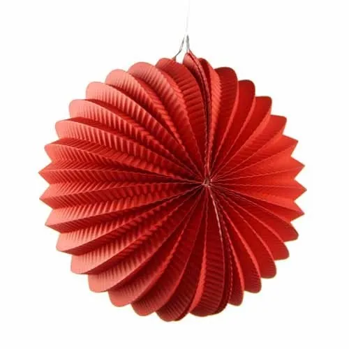 Pack Of 1pc 19cm Accordion Paper Lanterns Hanging Lanterns For Wedding