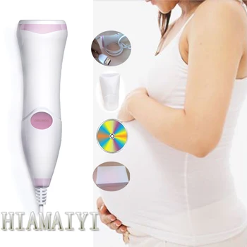 

PC Based Pocket Fetal Doppler Mini Size FHR Wave Display Fetal Heart Rate Monitor USB Port Computer Viewer with Alarm Function