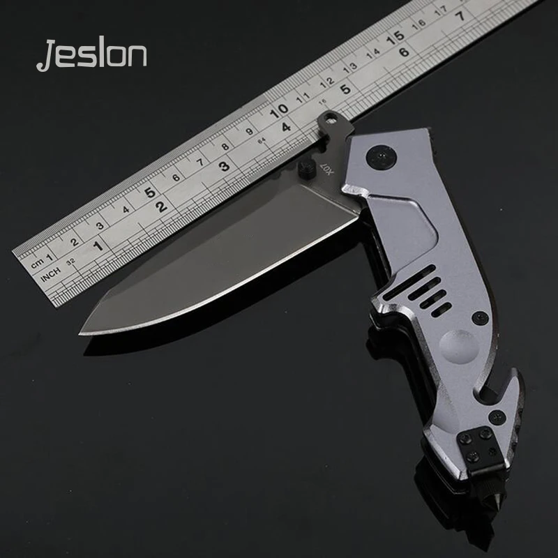 

Jeslon X07 MultiFunction Folding Knife Portable Hunting Camping Hiking Survival Tactical Rescue Pocket Knives Outdoor EDC Tools