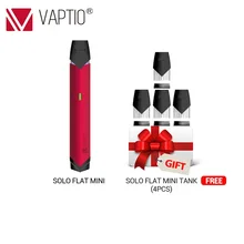 NEW Arrival Electronic cigarette 260mAh Vaptio SOLO FLAT MINI KIT 12W Portable Vape Kit 260mAh Battery 1.0ml Vaporizer PEN NEW Arrival Electronic cigarette 260mAh Vaptio SOLO FLAT MINI KIT 12W Portable Vape Kit 260mAh Battery 1.0ml Vaporizer PEN