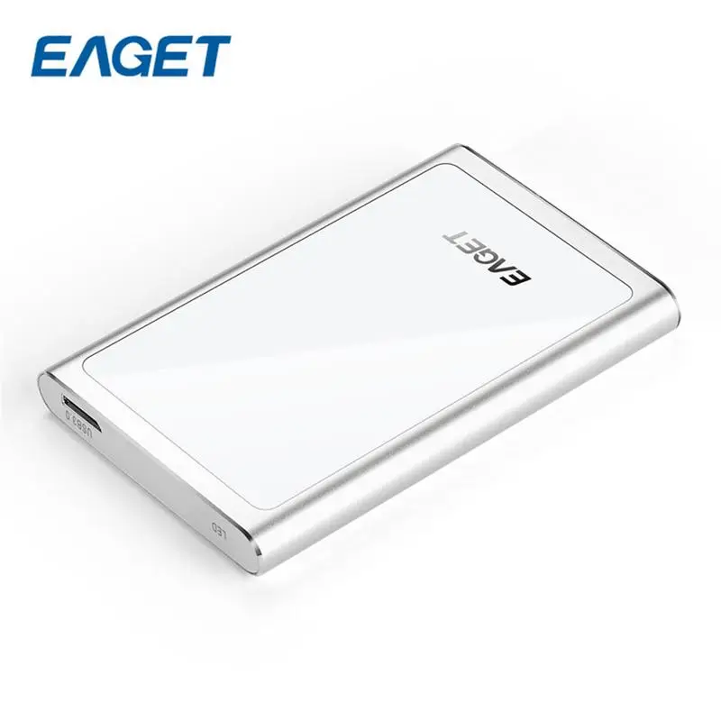 

EAGET HDD 2.5 External Hard Drives 2TB USB 3.0 High Speed 2TB HDD Mobile Hard Disk Shockproof Desktop For PC Laptop Tablet